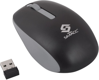 

Cables Kart Wireless Mouse 2.4 GHz Nano Receiver (Black) 1600 DPI Wireless Optical Gaming Mouse(2.4GHz Wireless, Black)