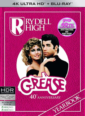 

Grease: 40th Anniversary Edition (Digibook) (4K UHD & HD) (2-Disc)(4K(UHD) Blu-ray English)