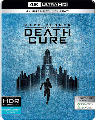 Maze Runner: The Death Cure (4K UHD + Blu-ray + Digital HD) (Steelbook with Slipcase)(4K(UHD) Blu-ray English)