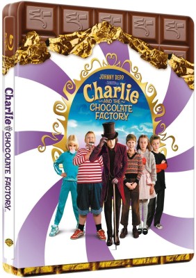 Charlie and the Chocolate Factory: 10th Anniversary Edition (Steelbook)(Blu-ray English)