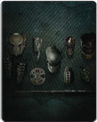 The Predator Trilogy - 3 Movies Collection: Predator + Predator 2 + Predators (Steelbook) (4K UHD) (3-Disc Box Set)(4K(UHD) Blu-ray English)