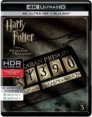 

Harry Potter and the Prisoner of Azkaban (2004) - Year 3 (4K UHD & HD) (2-Disc)(4K(UHD) Blu-ray English)