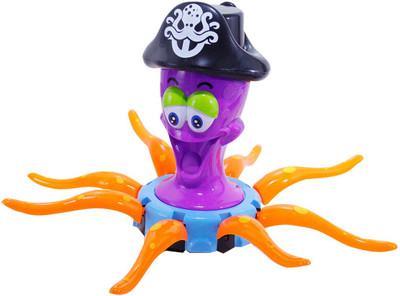 

Didai New Generation Cartoon Captain Octopus With Automatic Swing Foot For Kids 3+Ages,(Multicolor)