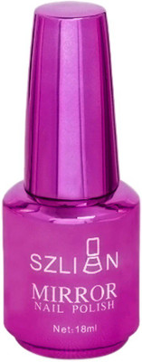 

ISHOWTIENDA 18ml Metallic Nail Polish Magic Mirror Effect Chrome Nail Art Polish Varnish IS-07