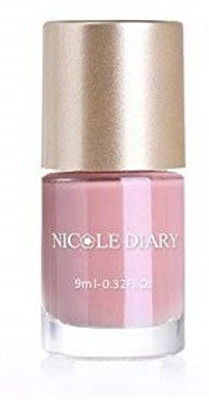 

NICOLE DIARY Nail Polish Nude Series Varnish Polish Quick Dry Eco-friendly Nail Art Lacquer NDNS02 - Apricot Legend
