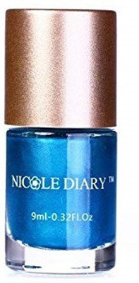 

NICOLE DIARY Nail Polish Metallic Mirror Effect Nail Art Lacquer Varnish Polish ND506