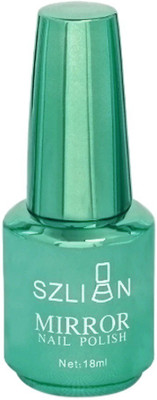 

ISHOWTIENDA 18ml Metallic Nail Polish Magic Mirror Effect Chrome Nail Art Polish Varnish IS-11
