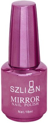 

ISHOWTIENDA 18ml Metallic Nail Polish Magic Mirror Effect Chrome Nail Art Polish Varnish IS-03