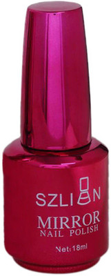 

ISHOWTIENDA 18ml Metallic Nail Polish Magic Mirror Effect Chrome Nail Art Polish Varnish IS-05