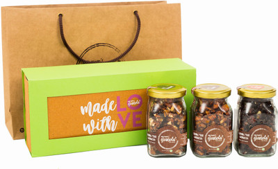 

My Mom's Corrugated Gift Box 100 gms x 3 nos(300 g, Festive Gift Box)