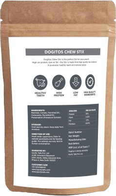 

Dogitos Rawhide White Chew Stix Chicken Dog Treat(850 g)