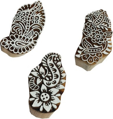 skart wooden printing blocks110 Printing Blocks(Pack of 3)