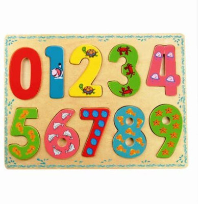 

BINO Wooden Jigsaw Puzzle - Numera(10 Pieces)