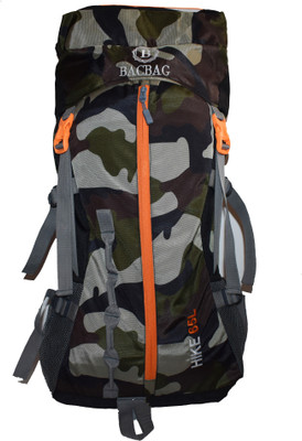 BacBag HIKE Rucksack 65 L Brown BacBag Rucksacks