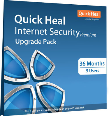 Quick Heal Internet Security 5.0 User 3 Years (Renewal)(CD/DVD)