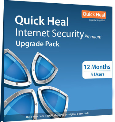 

Quick Heal Internet Security 5 User 1 Year(CD/DVD)