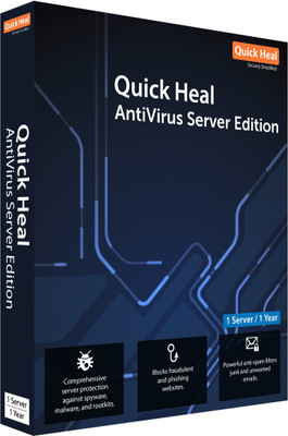 QUICK HEAL Anti-virus 1.0 User 1 Year(Voucher)