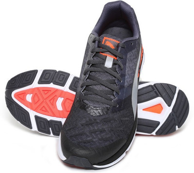 

Puma Speed 300 IGNITE Running Shoes For Men(Grey, Black-asphalt-puma silver