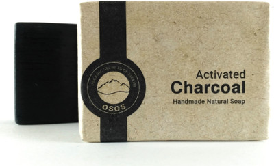 

OSOS Activated Charcoal Handmade Natural Soap(80 g)