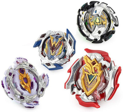

Civil Beyblade Burst Emperor Forneus.0Yr and Bloody Longinus.13JI and Zet Achilles 11xt with Winning Valkyrie Spinning Top (Multicolor) pack of 4(Multicolor)