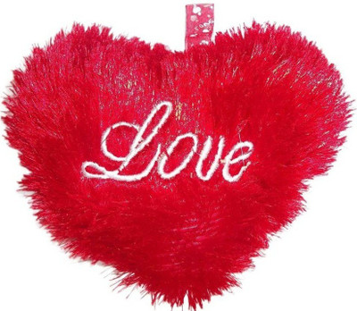 

SPORTSHOLIC New Small Heart Shape Soft Washable Toys For Girls Gift Birthday Valentine 23 cm (Width) - 21 cm(Red)