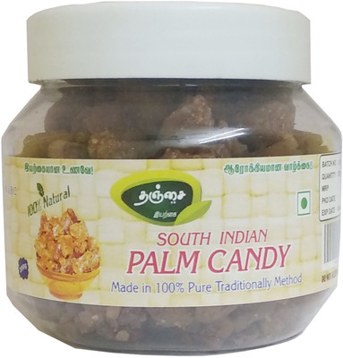 

THANJAI NATURAL Palm Candy 200 Grams Oldest Traditional Method Made 100% Natural Sugar(.200 g)