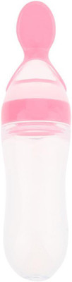 

Maxbell baby food feeder baby feeding bottle(Pink)