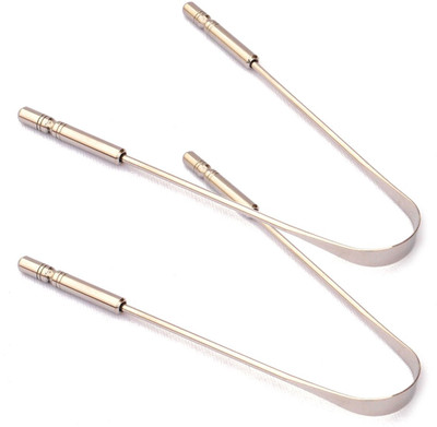 

Health Raksha Steel Tongue Cleaner(Pack of 2)