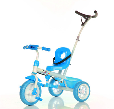 

Toy House Rainbow Steer N Stroll Tricycle THTR011Blue Tricycle(Blue)