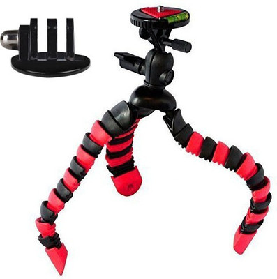 

ALLMUSIC Flexible Mini Tripod Camera Travel Tripod with 360 Rotatable mobile holder mount Octopus/SPIDER design RT45 Gorillapod Universal stand for all Smartphones and Video Cameras Tripod Tripod, Tripod Kit(MULTICLOUR, Supports Up to 1.5)