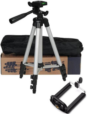 MYG Trade Mobile Phone Camera Stand Holder Tripod Kit Tripod, Tripod Kit Tripod(siler, Supports Up to 1000 g)