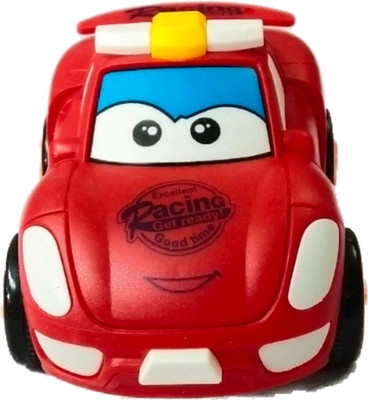 

ClueSteps Vehicle Push & Pull Along Toys Funny Car Toys Red in Color(Red, Multicolor), Multicolor;red