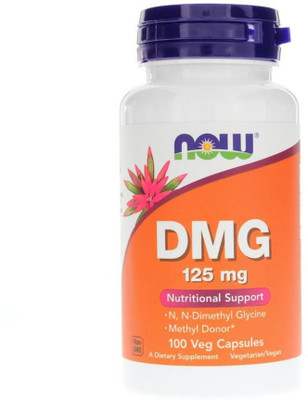 

Now Foods DMG 125 mg 100 Veg Capsules(100 No)