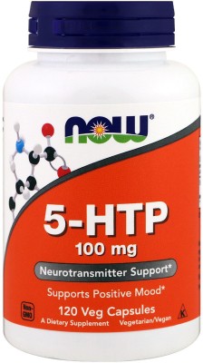 Now Foods 5-HTP 100 mg 120 Veg Capsules(120 No)