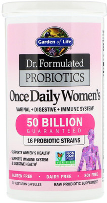

Garden of Life Dr. Formulated Probiotics Once Daily Women 30 Veggie Caps(30 No)