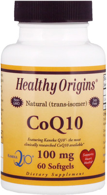 

Healthy Origins CoQ10 Kaneka Q10 100 mg 60 Softgels(60 No)