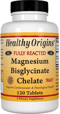 

Healthy Origins Magnesium Bisglycinate Chelate 120 Tablets(120 No)