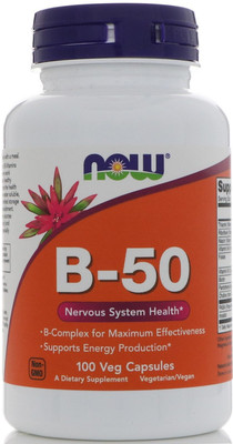 Now Foods B-50 100 Veg Capsules(100 No)