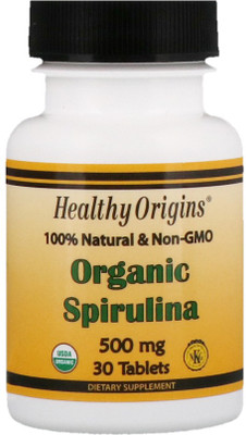 

Healthy Origins Organic Spirulina 500 mg 30 Tablets(30 No)