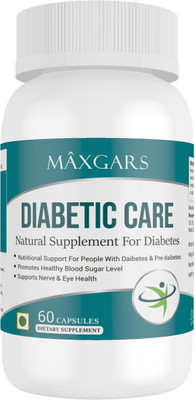 

Maxgar Diabetic Care Blood Sugar Optimizer 60 Capsules(60 No)