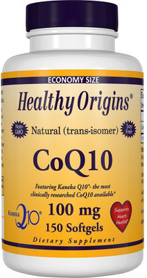 

Healthy Origins CoQ10 Kaneka Q10 100 mg 150 Softgels(150 No)