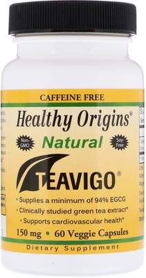 

Healthy Origins Teavigo Caffeine Free 150 mg 60 Capsules(60 No)