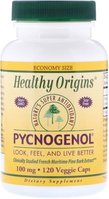 

Healthy Origins Pycnogenol 100 mg 120 Veggie Caps(120 No)