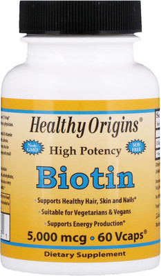 

Healthy Origins Biotin High Potency 5000 mcg 60 Vcaps(60 No)