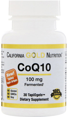 

California Gold Nutrition CoQ10 100 mg 30 TapiOgels(30 No)