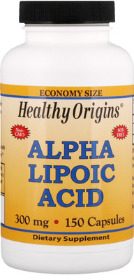 

Healthy Origins Alpha Lipoic Acid 300 mg 150 Capsules(150 No)