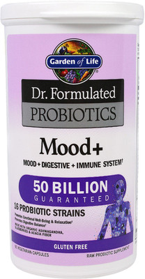 

Garden of Life Dr. Formulated Probiotics Mood+ 60 Veggie Caps(60 No)