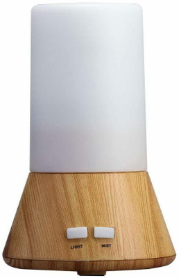 

Foolzy Essential Oil Diffuser Cool Mist Ultrasonic Wood Grain Aromatherapy Humidifier with 7 Color Changing LED Lights, Waterless Auto Shut-Off and bluetooth speaker for Home Office Bedroom Portable Room Air Purifier(Brown)
