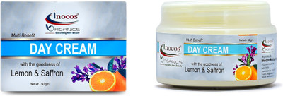 

INOCOS DAY CREAM [({ Multi Benefit })] Goodness of LEMON & SAFFRON(50 g)