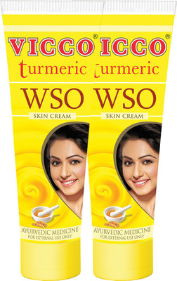 

Vicco WSO Turmeric Skin Cream-60g-Pack of 2 Antiseptic Cream(120 g, Pack of 2)